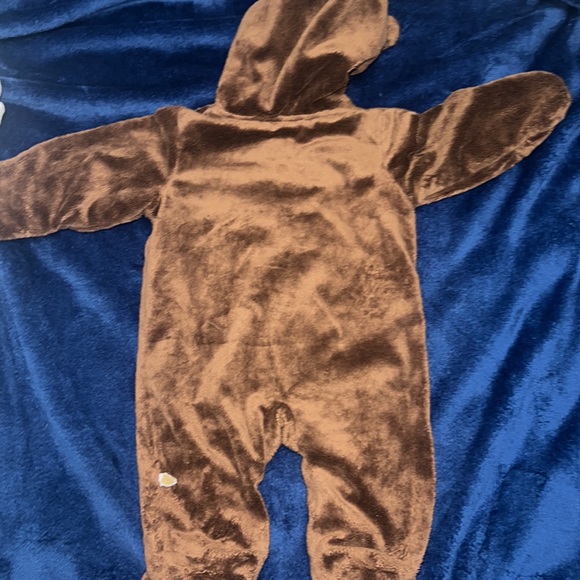 Disney Baby Winnie the Pooh Brown snowsuit size 6/9 months - Picture 5 of 5